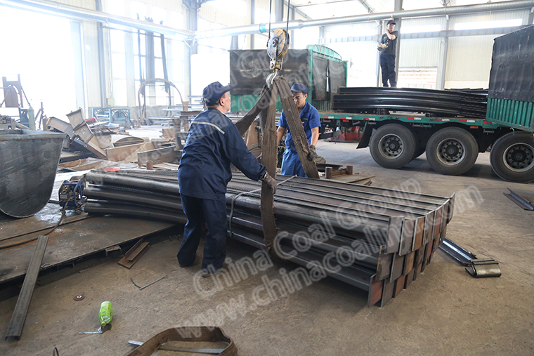 China Coal Group Sent A Batch Of U-Shaped Steel Support To Qinghai