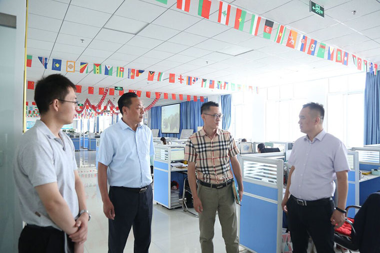 Warmly Welcome The Leaders Of The Science And Technology Innovation Bureau Of Jining High-Tech Zone To Visit And Investigate