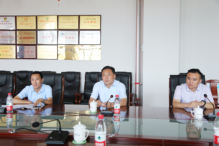 Warmly Welcome The Leaders Of The Science And Technology Innovation Bureau Of Jining High-Tech Zone To Visit And Investigate